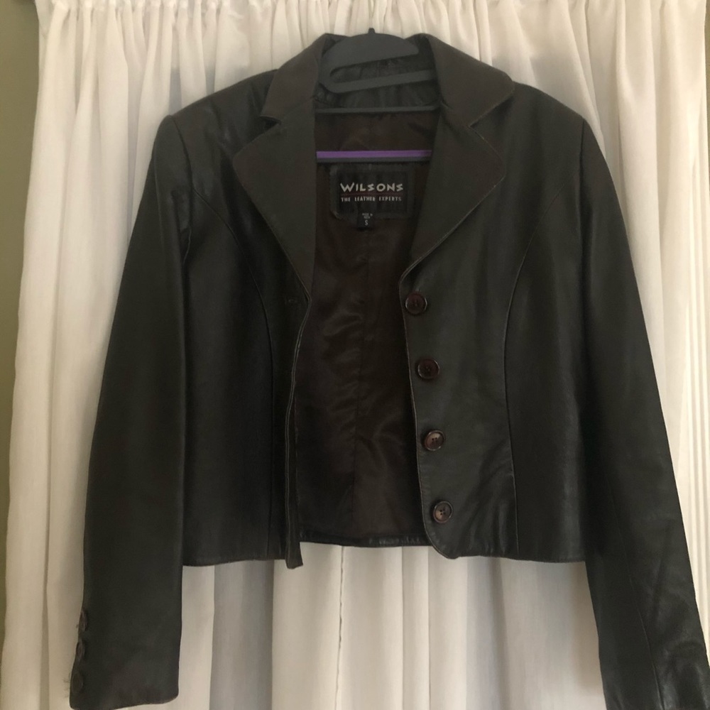 Leather jacket